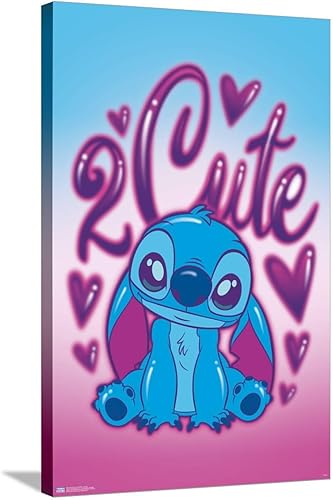 Trends International Disney Lilo and Stitch - 2 Cute Canvas Wall Poster