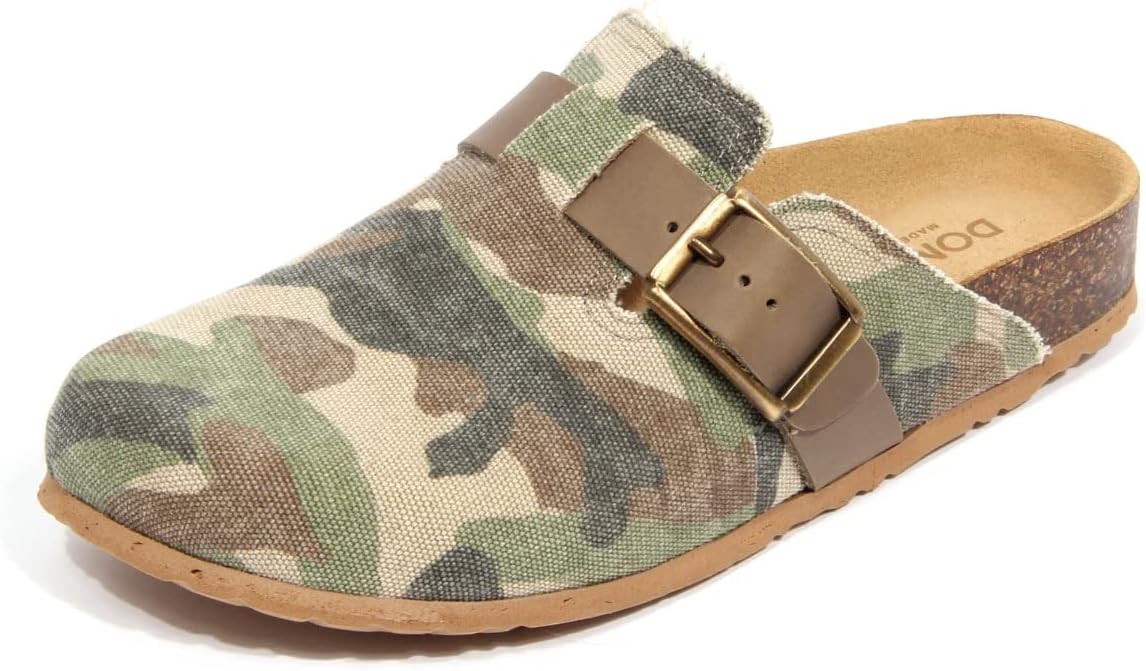 H5262 sabot uomo DONDUP man fabric shoes