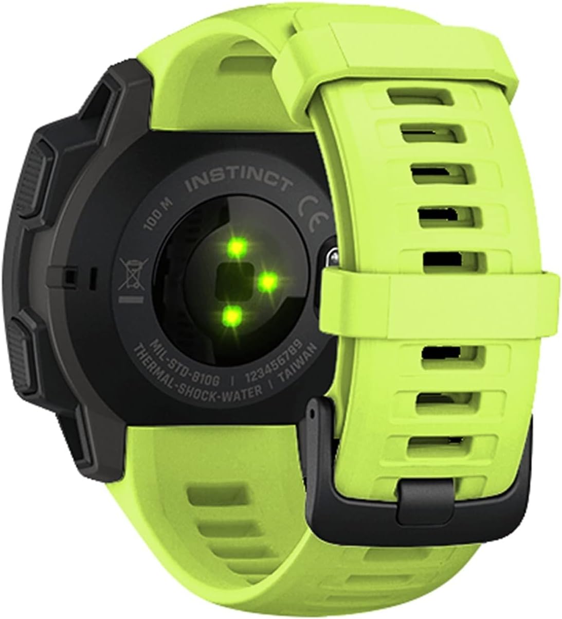 Quick Release Silicone Watchband Strap For Garmin Instinct Replacement Strap Easy Fit Watch Wirstband