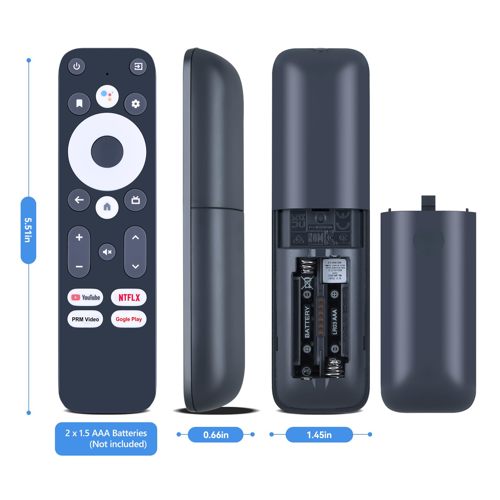 Amazon.com: PZL Voice Replacement Remote Control for Mecool KM2 4K