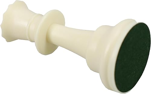 Miniatura 42 de WE Games Staunton Chess Knight - Pieza de ajedrez de plástico ligero para juego de torneos, fondo de fieltro, diseño clásico Caballero