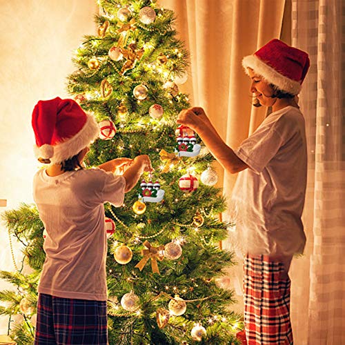 Eastdall Natal Personalizado Para Família,Kit de enfeites de natal para família Kit de enfeites de n