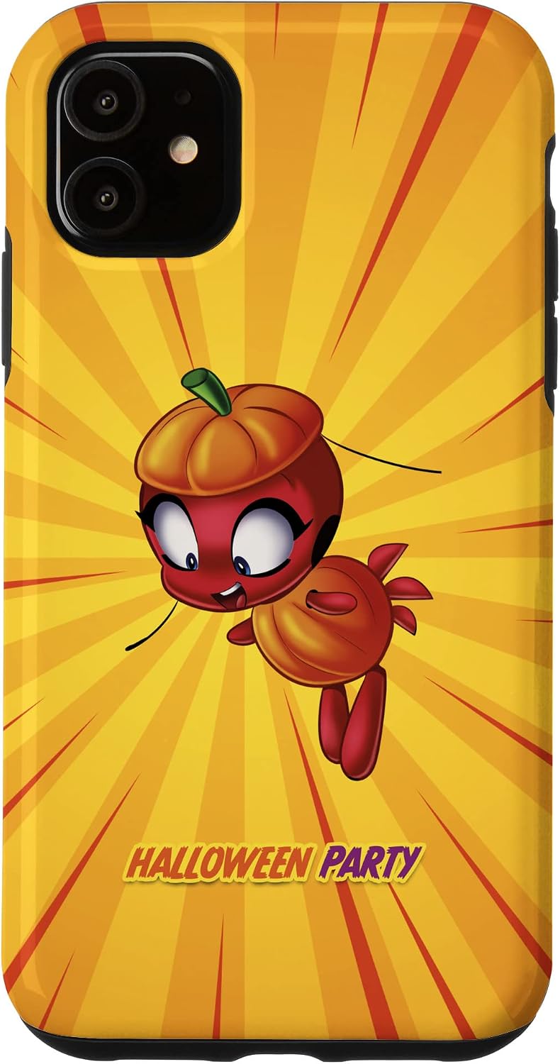 iPhone 12 mini Miraculous Ladybug Halloween Party with Tikki Case