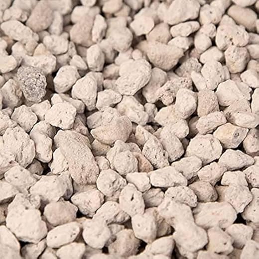 KOO Retails Pumice Stone/Rock 1Kg- 4-8mm (S) Size, Natural Aquarium Filter- Plant Soil