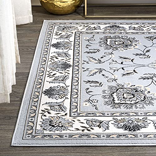 JONATHAN Y Cherie French Cottage Light Gray/Cream Indoor Area Rug, 5x8, Vintage, Bohemian, Easy-Cleaning for Living Room, Bedroom, Kitchen, Pet Friendly, Non-Shedding (MDP505C-5) by JONATHAN Y - Image 4