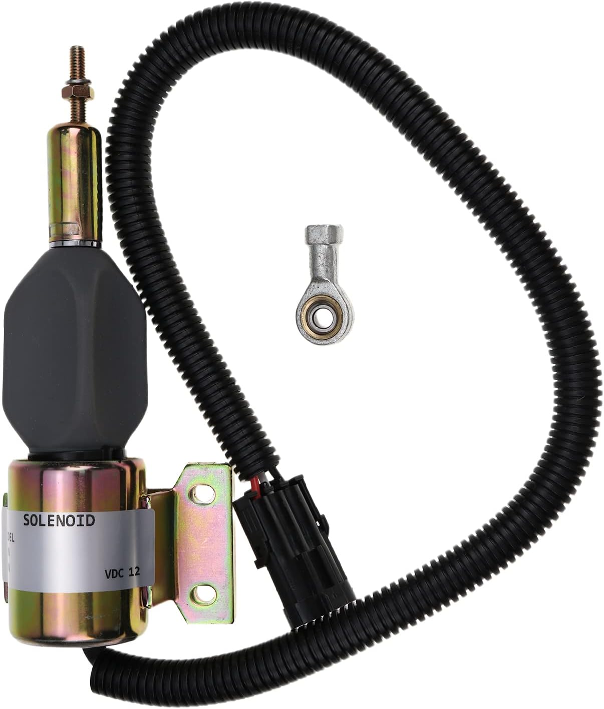 Fuel Shut Off Solenoid Valve 3930658 3932529 3935431 SA475612 J932529 12V Compatible with CUMMINS 6BT 5.9L engine