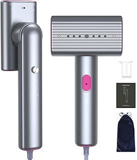 Kebnor Dampfglätter, 220-240V, 1200W Steamer, Tragbarer & Handlicher Reisedampfglätter, 70ml Tank, 15s Schnellaufheizung, 2-in-1 Steamer Dampfglätter für Globale Reise & Urlaub