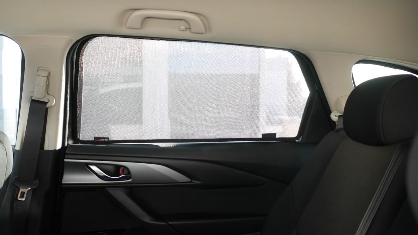 Snap Shades for Mazda CX9 2nd Generation Car Rear Window Shades (TC; 2016-Present)