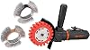 Dynabrade NZ1K NitroZip Surface ConditioningDecal Pinstripe Removal Tool Kit | Right Angle, 0.5 hp 3500 RPM Pneumatic Motor | Includes Eraser and Wire Wheels