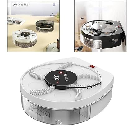 LICHTS Rotating Electric Flycatcher Bug Zapper Pest Control White USB Charging