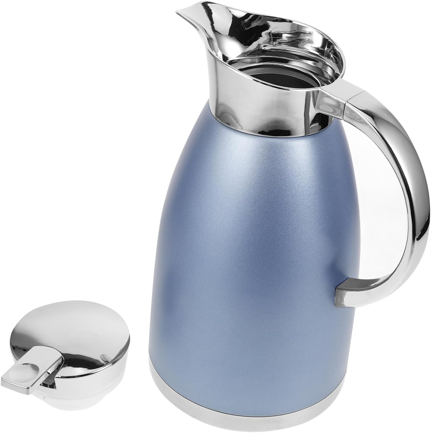 Artibetter Stainless Steel Insulated Kettle Double-layer Hot Water Bottle for Home Office Restaurant Use Leak Design Stylish Nordic Finish