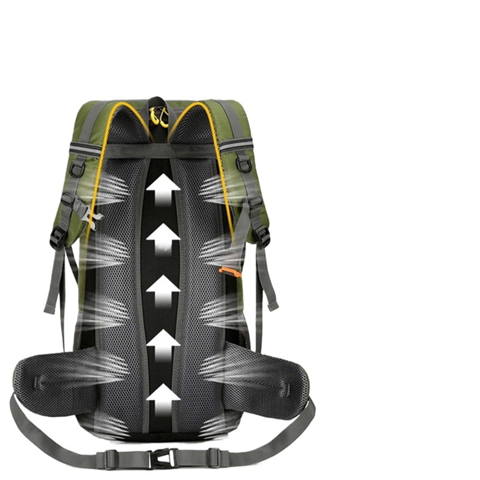 Zaino Escursionismo Zaino da viaggio 50 litri campeggio for uomo Borsa trekking grande turistico Sport all'aria aperta Arrampicata Bagagli for alpinismo(50L RD only Bag)