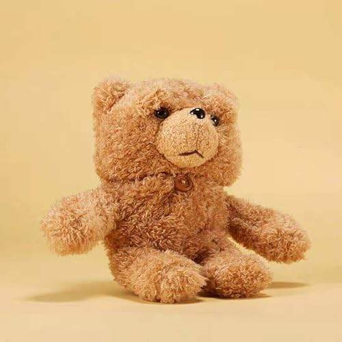 Miniatura 4 de Bonita funda de peluche única y creativa con diseño de oso de peluche marrón, compatible con Airpods Pro, funda de auriculares de dibujos animados