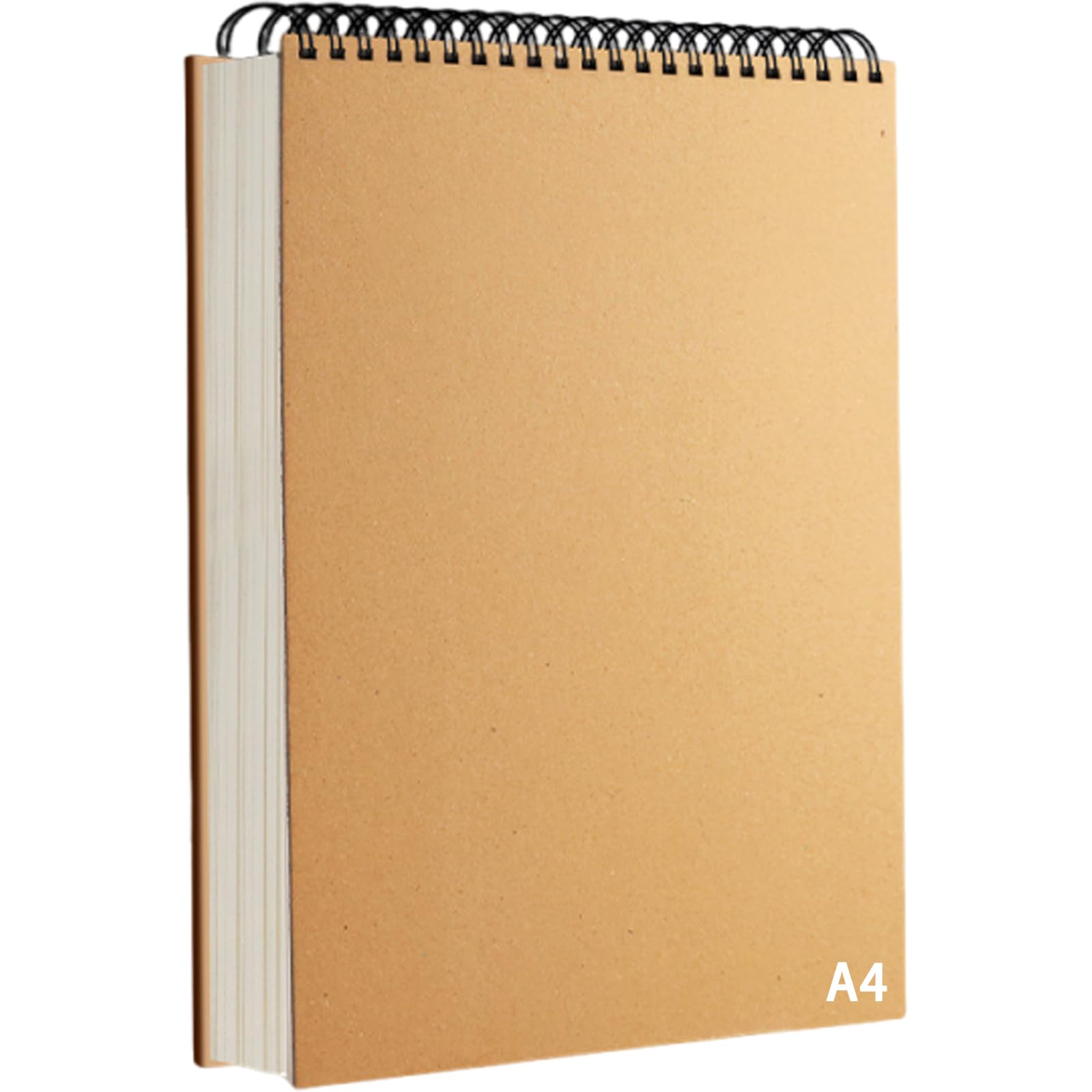 A4 Sketchbook Set, Premium Art Pad, Drawing Pad – 60 Sheets Thick Paper, Lay Flat Binding, for Sketching, Colouring, Mixed Media