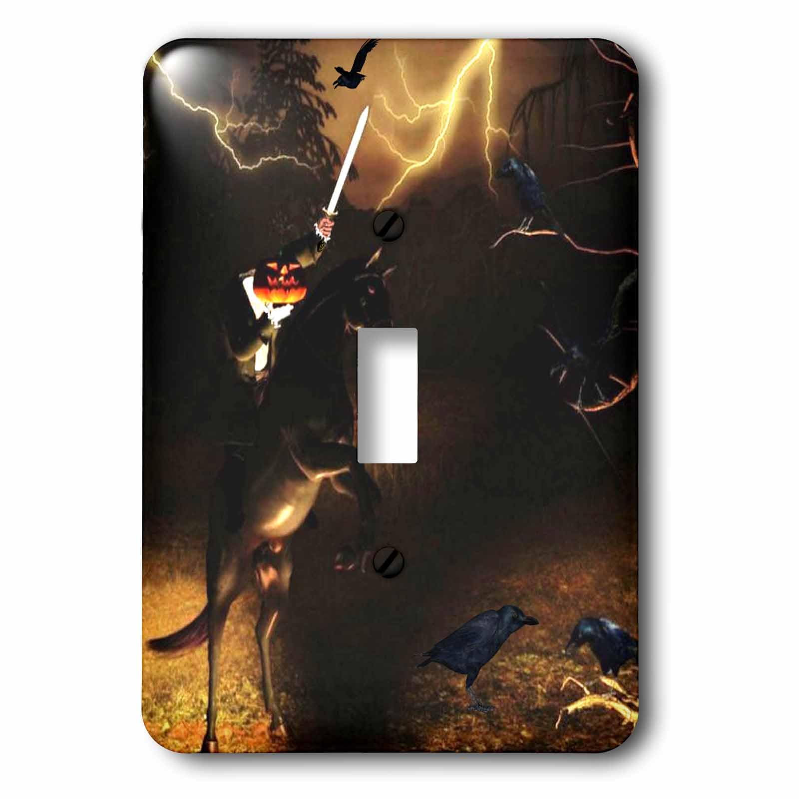 Interrupteur à baïonnette haut de gamme au motif artistique Sleepy Hollow par 3dRose