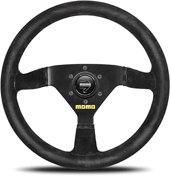 Amazon | MOMO(モモ) ステアリング MOD.69 35パイ BK/スエード M-52 Amazon | MOMO(モモ) ステアリング MOD.69 35パイ BK/スエード M-52