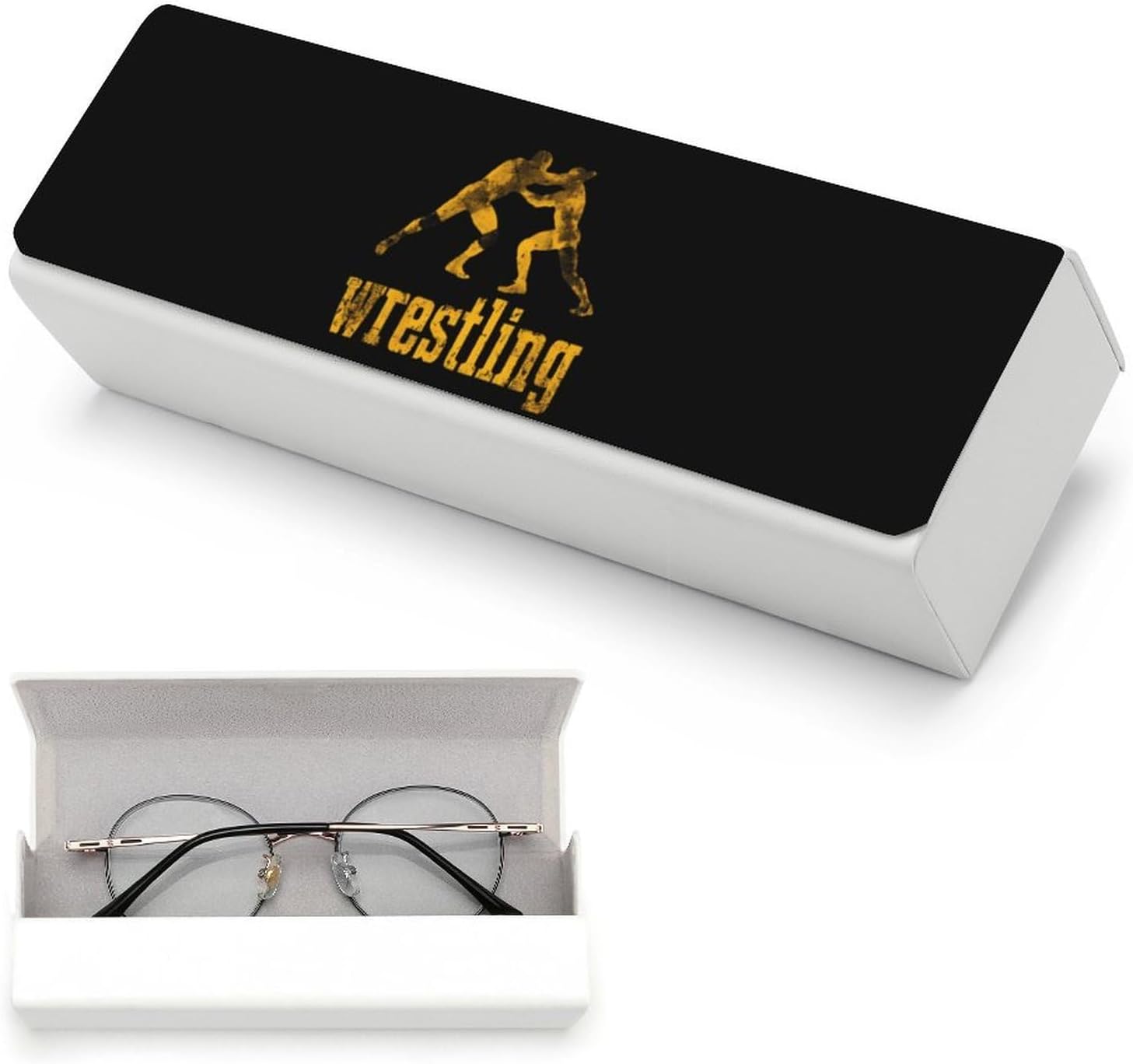 Wrestling Eyeglasses Case with Cleaning Cloth image 5