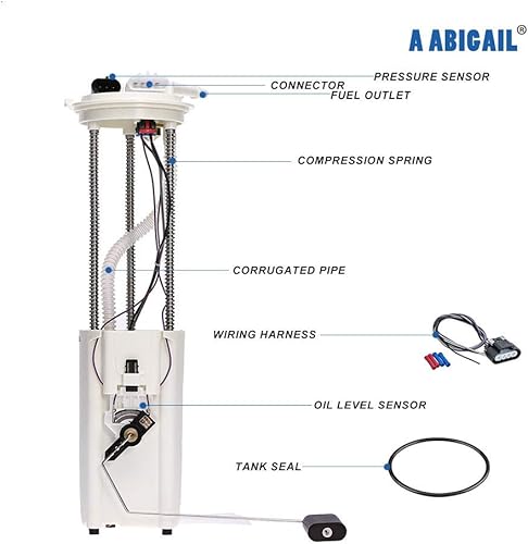 Miniatura 2 de Fuel Pump Assembly Replacement for 1997-2000 Chevy GMC C/K 1500 2500 3500 Pickup 4.3L 5.0L 5.4L 7.4L Compatible with 19177242 E3947M