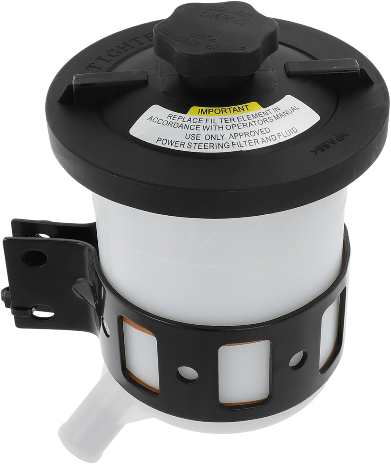 No.6035106/3558153C93 Power Steering Reservoir for International Harvester 4300 Leak-Proof Power Steering Fluid Reservoir No.3569593C93/4043516C91 Steering Pump Reservoir W/Cap