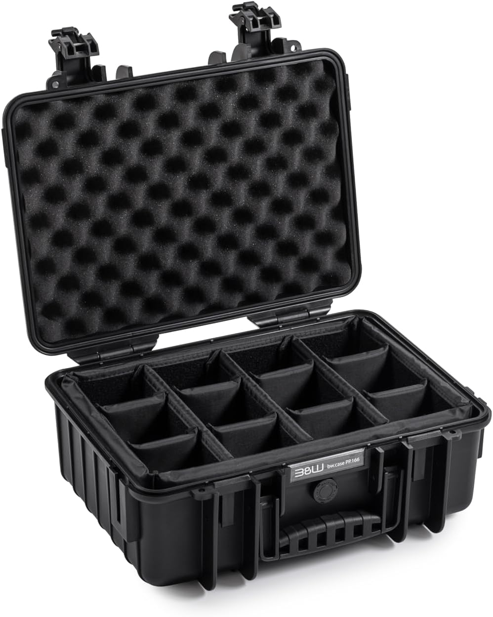 B&W International 4000/B/RPD 4000 Outdoor Case with RPD Insert Durable Type, Black