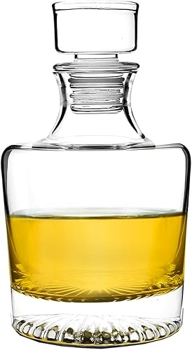 Miniatura 1 de Decantadores de whisky de cristal, decantador sin plomo con tapón de vidrio, decantador de vodka para vino, bourbon, brandy, licor, jugo, agua,