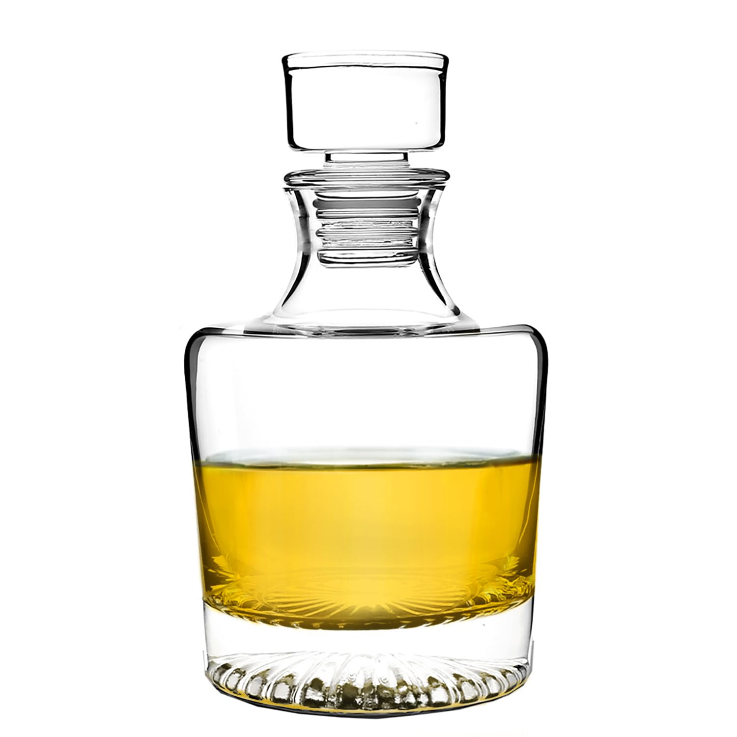 Carafe à whisky avec bouchon en verre (rétro)