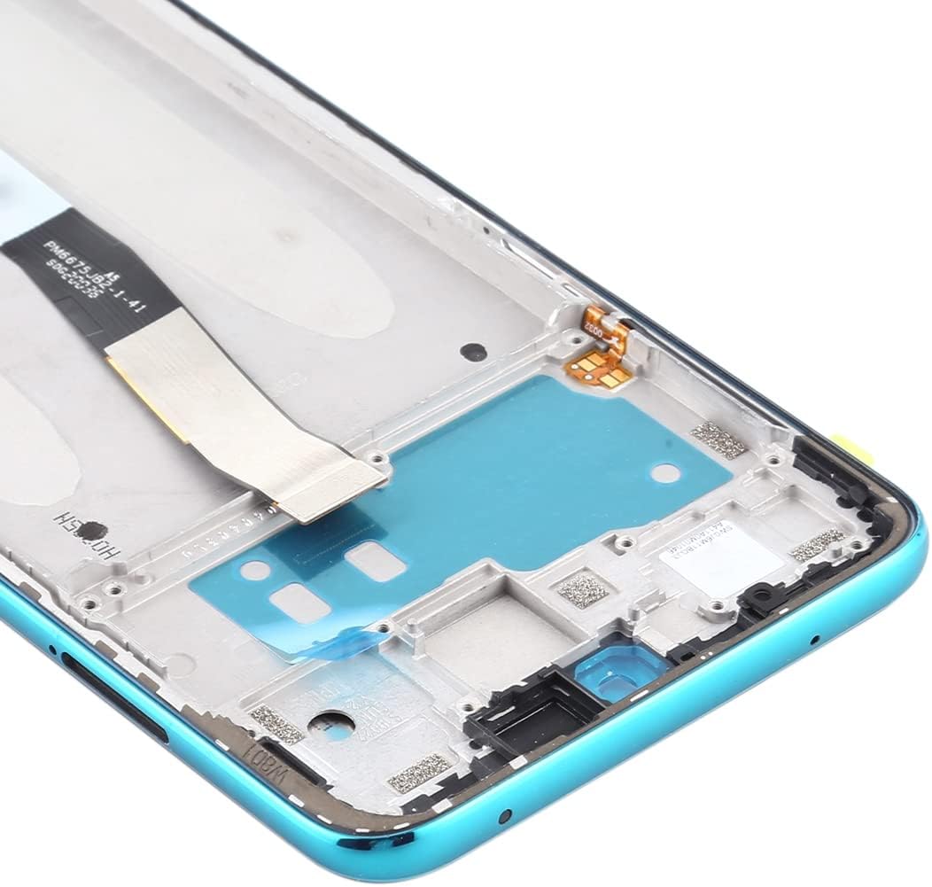 LCD Screen and Digitizer Full Assembly with Frame for Xiaomi Redmi Note 9S / Redmi Note 9 Pro Max/Redmi Note 9 Pro/Redmi Note 9 Pro/Note 10 Lite