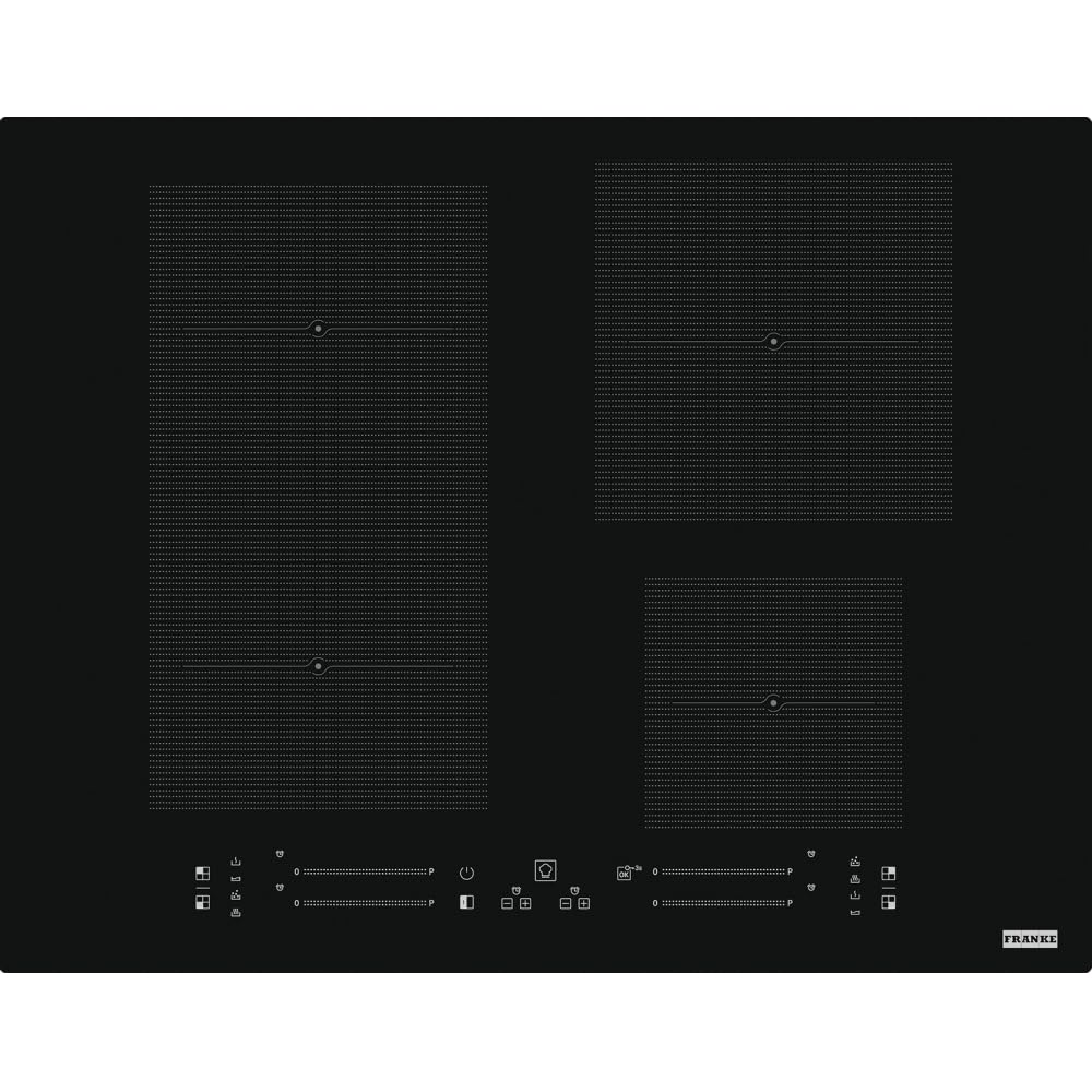 Franke 108.0606.111, Piano cottura a induzione Maris (FMA 654 I F BK), Black glass