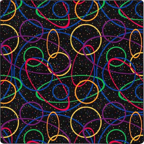 Tapete decorativo 4' x 6' Joy Carpets Looped miniatura 5