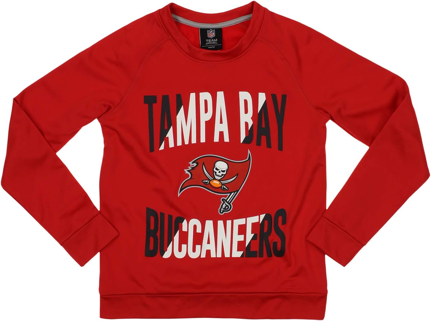 Outerstuff NFL Boys Youth (8-20) / Kids (4-7) Performance Fleece Crew Neck Long Sleeve Sweatshirt- Team Options