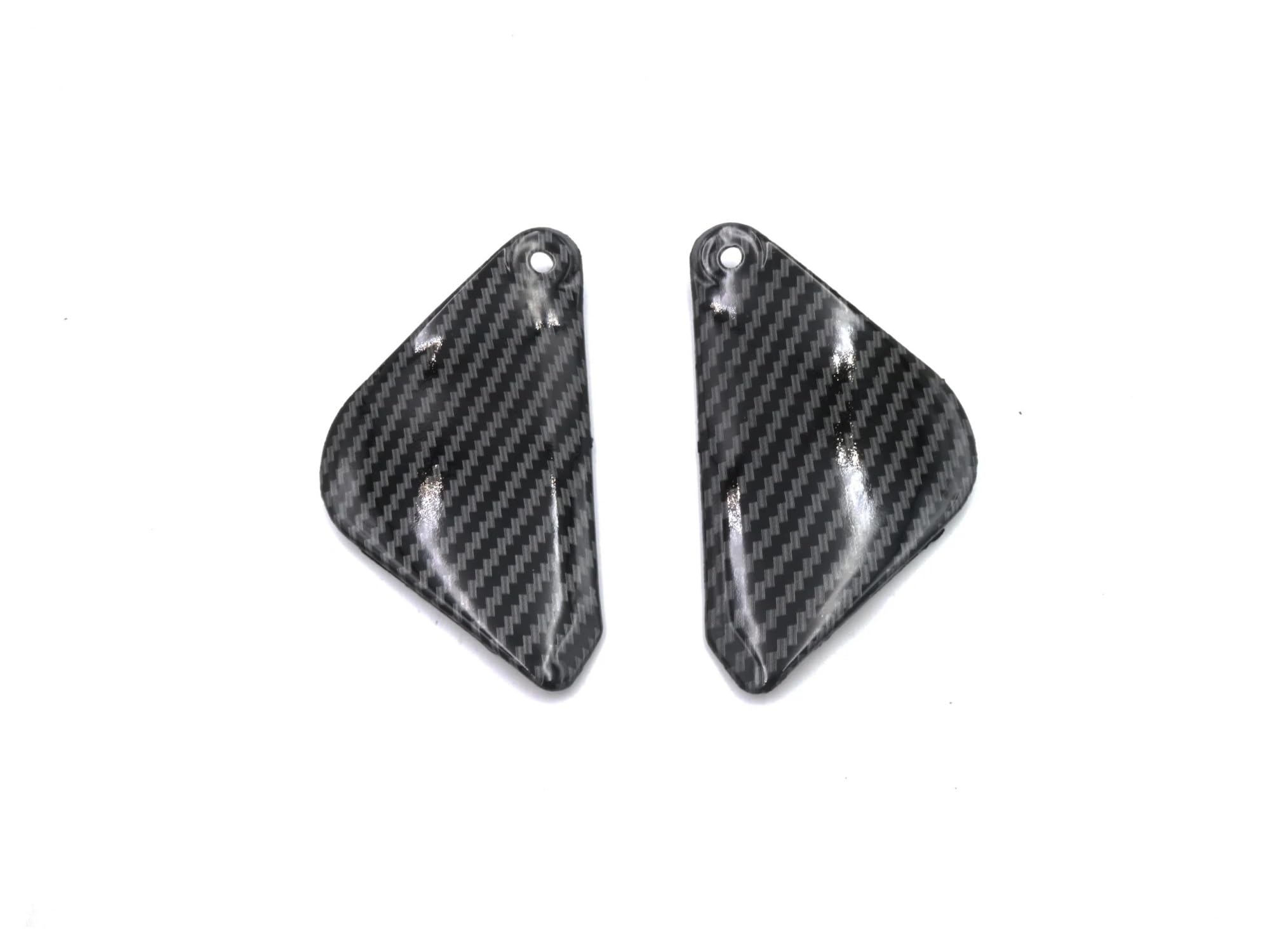 Cache réservoir VFR800 carénage avant carbone protection moto