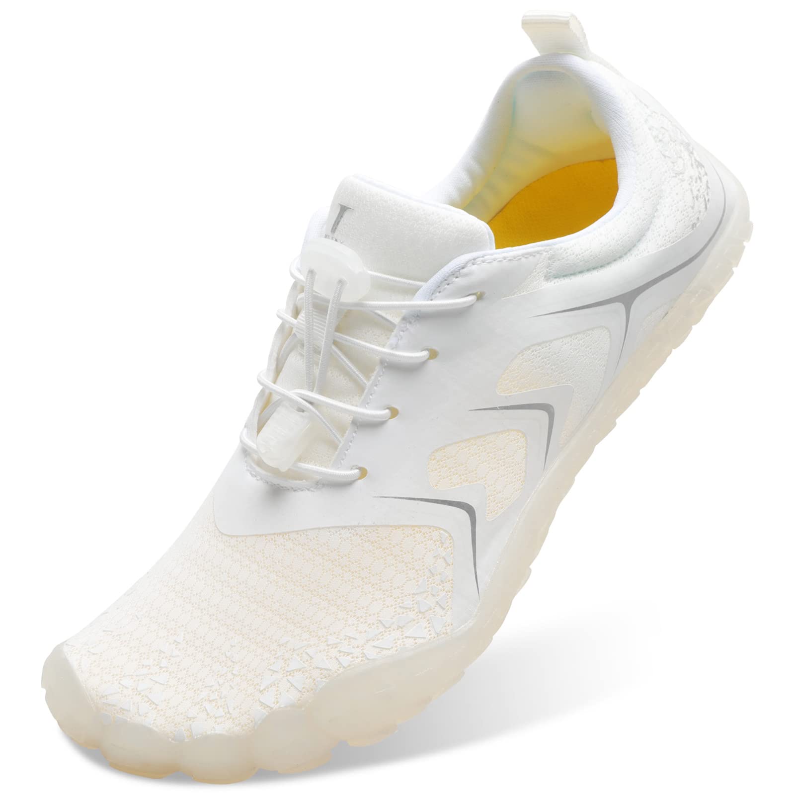 L-RUN Womens Water Sports Shoes Summer Swim Shoes White M US (Women 9, Men 7.5)=EU40