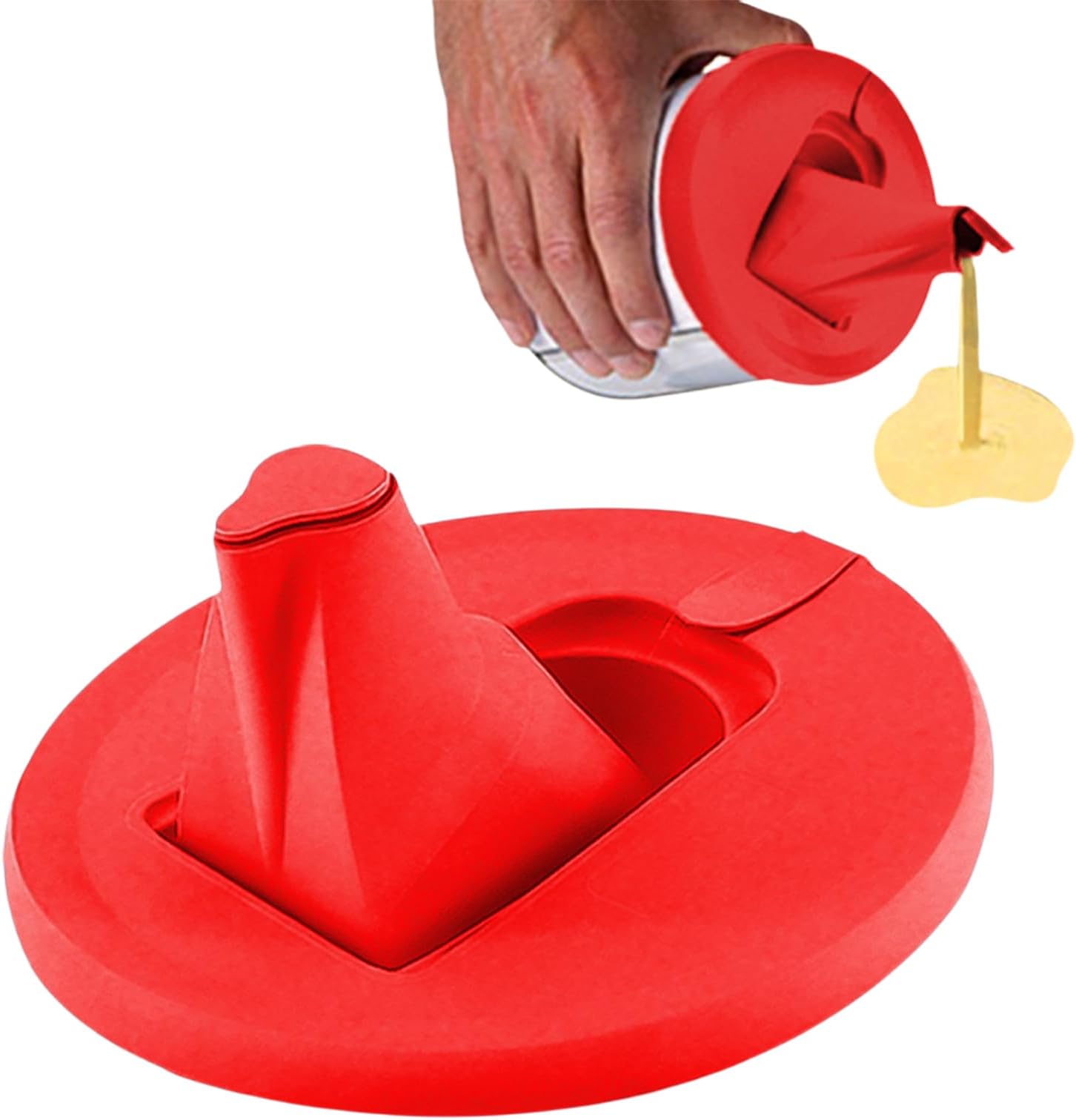 Paint Container Spout - Paint Bucket Leak-Proof Lid | Reduce Messy Drips Paint Bucket Lid for Car Maintenance, Wall Decoration, Painting, Furniture Repair
