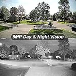 Anpviz 8CH 4K PoE Security Camera System, 6pcs 8MP Wired PoE IP Cameras with Person Vehicle Detection, Smart Dual Light Color Night Vision, 4K/8MP 8CH NVR with 2TB HDD for Business Home (U Series) - Image 4