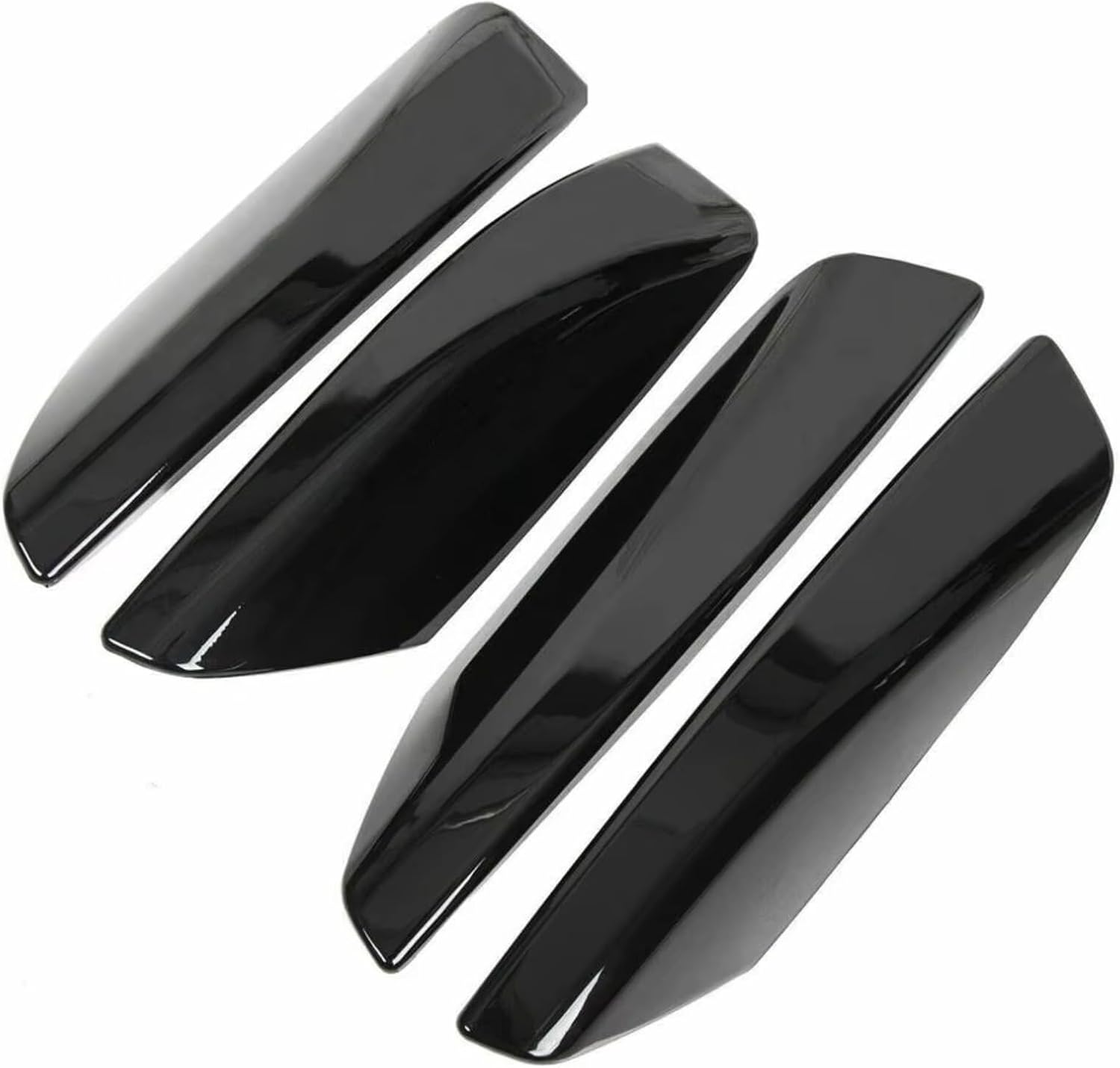 Roof Rack Shell End Compatible with Toyota for 4Runner N210 2003 2004 2005 2006 2007 2008 2009 Car Roof Rack Rail End Cover Caps Replacement(Black)