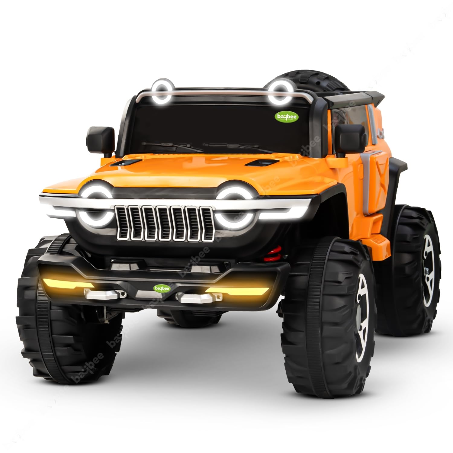 Baybee Hulk Battery Operated Jeep for Kids, Ride on Toy Baby Car with LED Light & Music | Kids Jeep Battery Car | Rechargeable Electric Jeep Car for Kids to Drive 2 to 10 Years Boy Girl (Red) (B0D7CXFLG7) Amazon Price History, Amazon Price Tracker