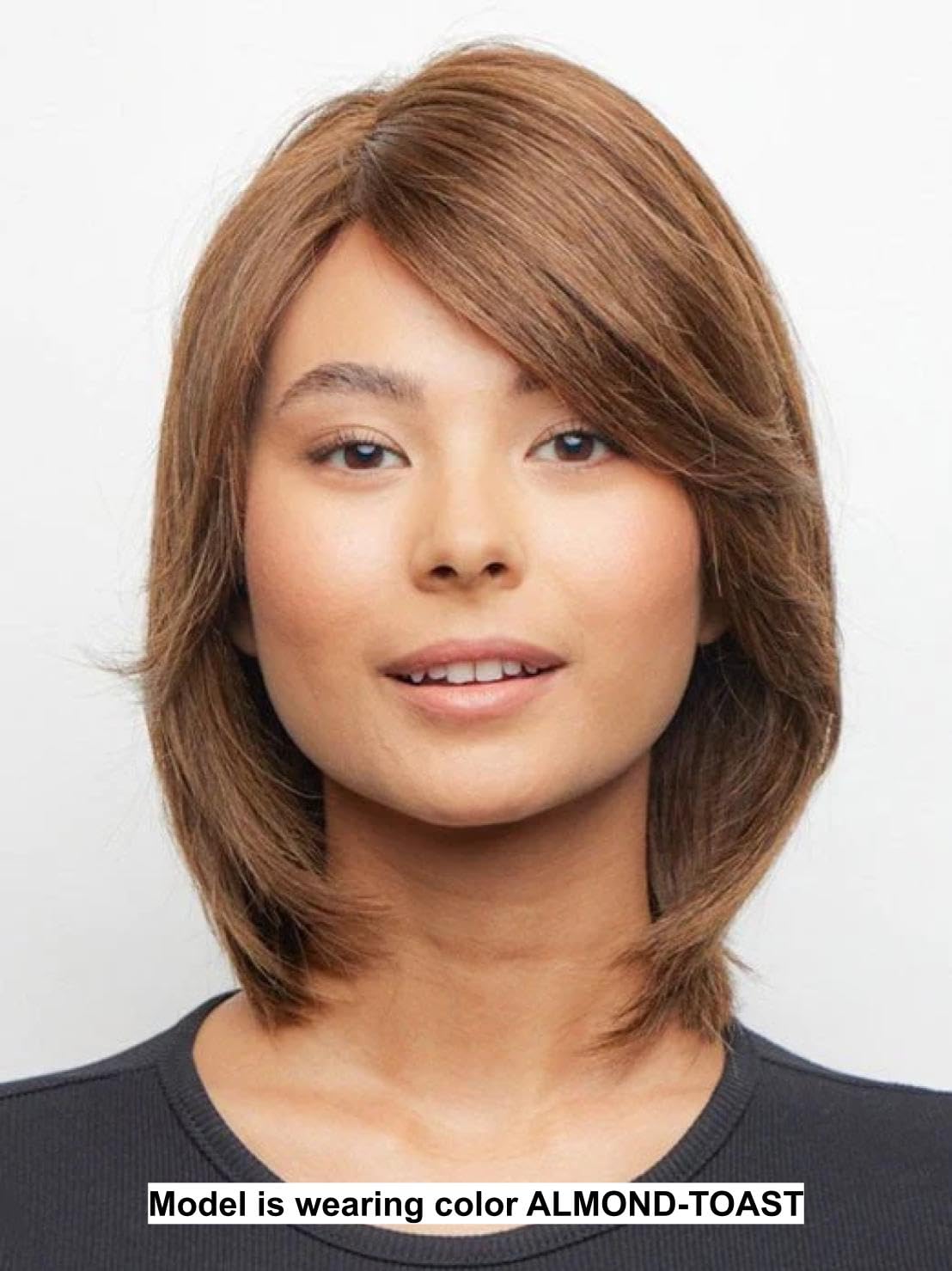 Bundle - 5 Items: Payton Human Hair Wig by Rene Paris, Christy's Wigs Q & A Booklet Luxury Shampoo & Conditioner & Mist Wide Tooth Comb - Color: Marigold