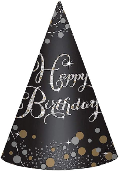 Amscan Sparkling Celebration Paper Cone 