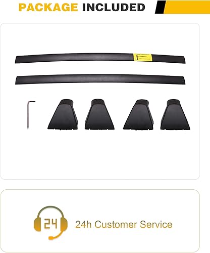 Miniatura 3 de Barras transversales de 265 libras para Ford Bronco Sport Badlands 2021-2025 y Outer Banks 2022-2025 y primera edición 2021 y Heritage Limited