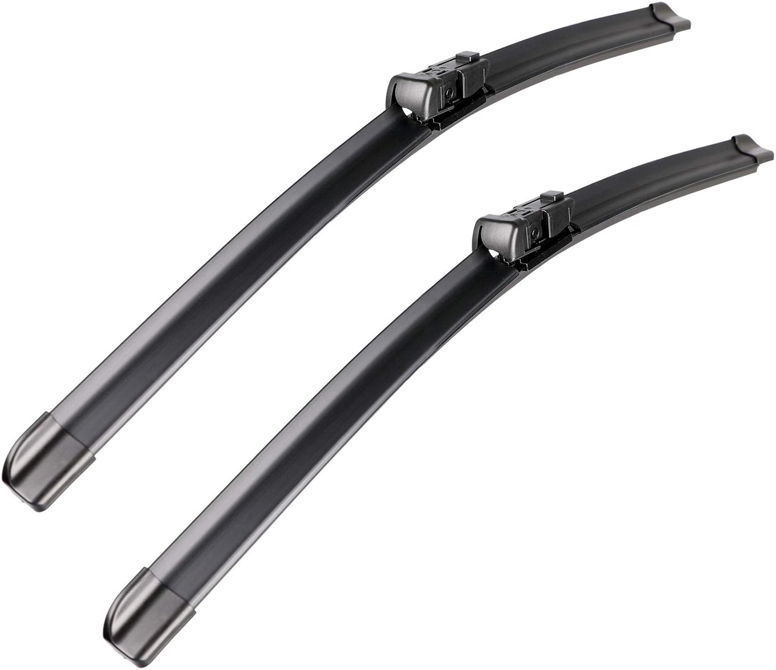 2 wipers Factory fit Mercedes-Benz C E Class C250 C300 C350 C63 AGM E350 E550 2014-2015 Original Equipment Replacement Wiper Blade - 24"/24" (Set of 2) Top Lock 19mm