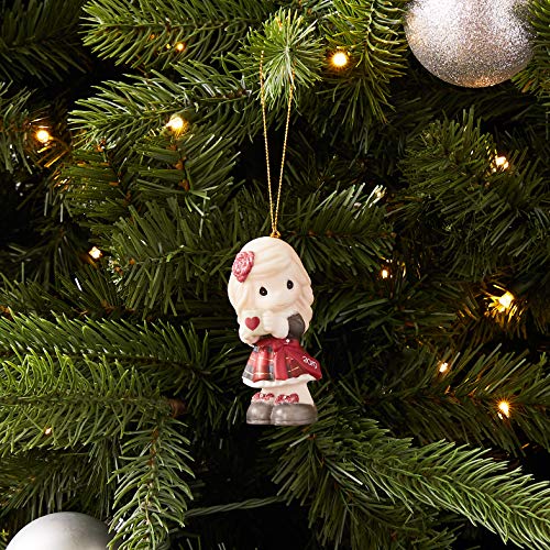 image for Precious Moments 191002 Have A Heart Warming Christmas Girl with Mug D