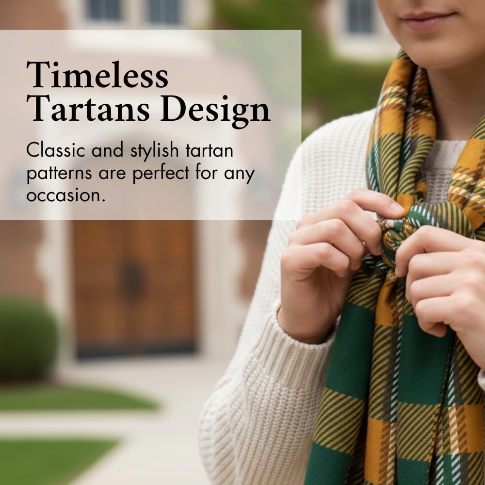 Timeless Tartans Tartan Silk Infinity Scarf