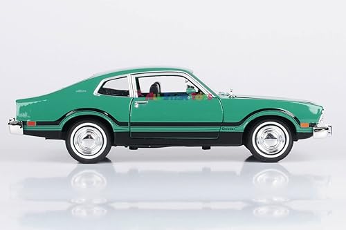 Miniatura 3 de 1974 Maverick Grabber Green 124 DIECAST Modelo CAR por Motormax Forgotten Classics Series 73332 79043