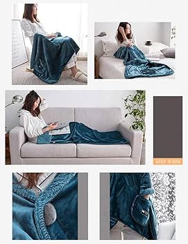 Amazon｜[COSMIC TREE] すぐに羽織れる ブランケット ハーフケット