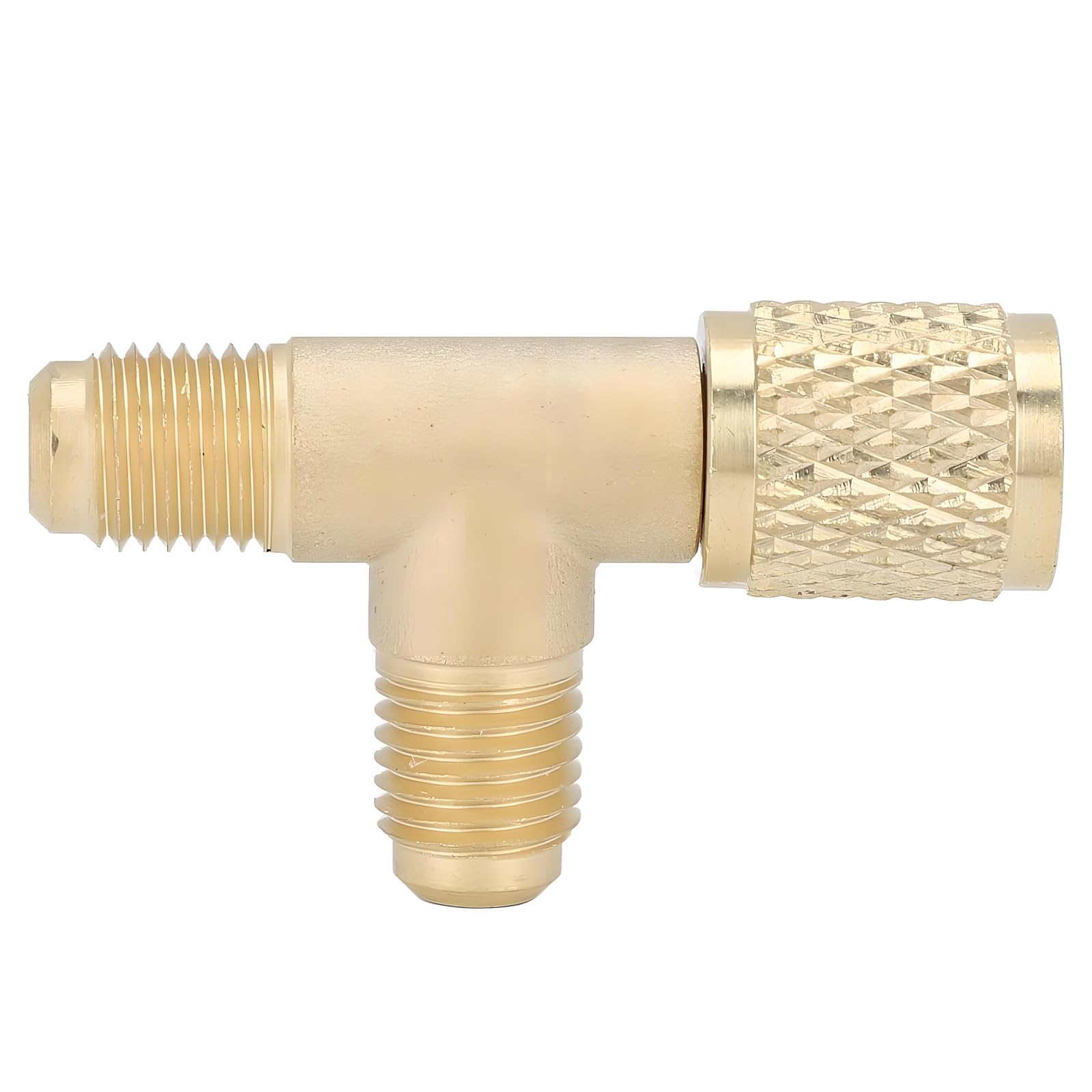 Buxuaaaa B Pressure Hvac Port Coupler Tool For 12 R22 R134a Refrigerants Metal Quick Coupler Access Joint Quick Access Joint