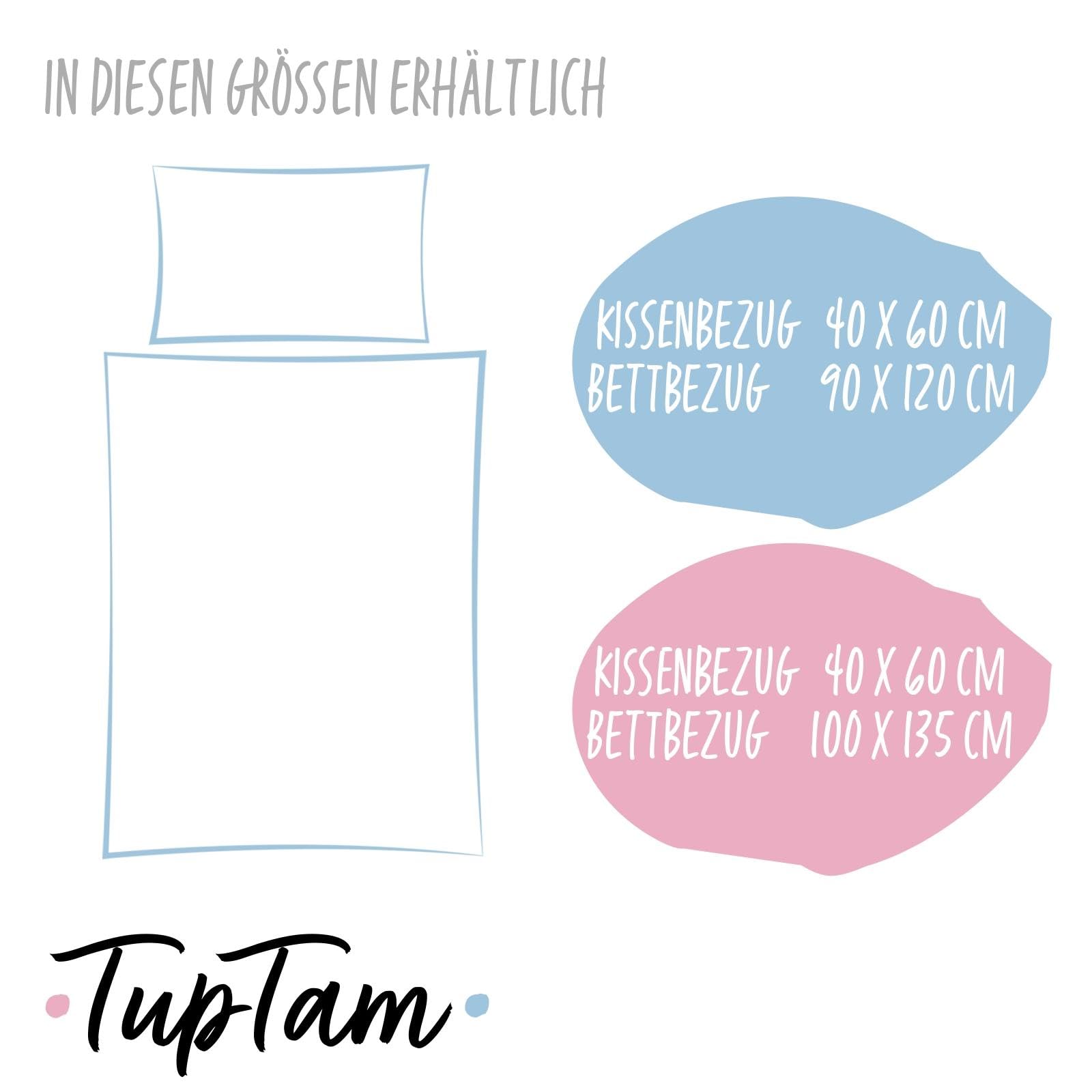 TupTam Juego de Ropa de Cama para Niños, de 2 Piezas., Conejo/Rosa/Lunares, 120x90 cm — view 49
