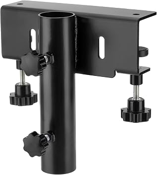 SPARKWHIZ Truck Flag Pole Mount Kits, No Drilling Universal Truck Flagpole Holder fits Up to 1.5" Pole, 1 Pack