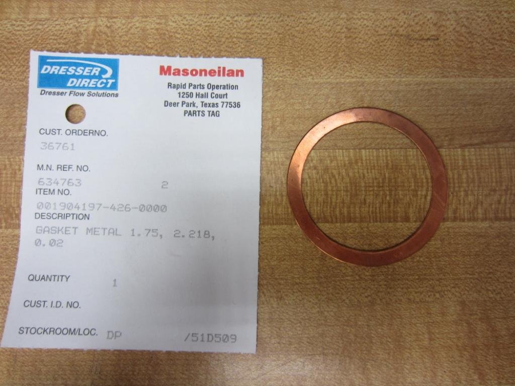 001904197-426-0000 Metal Gasket 634763