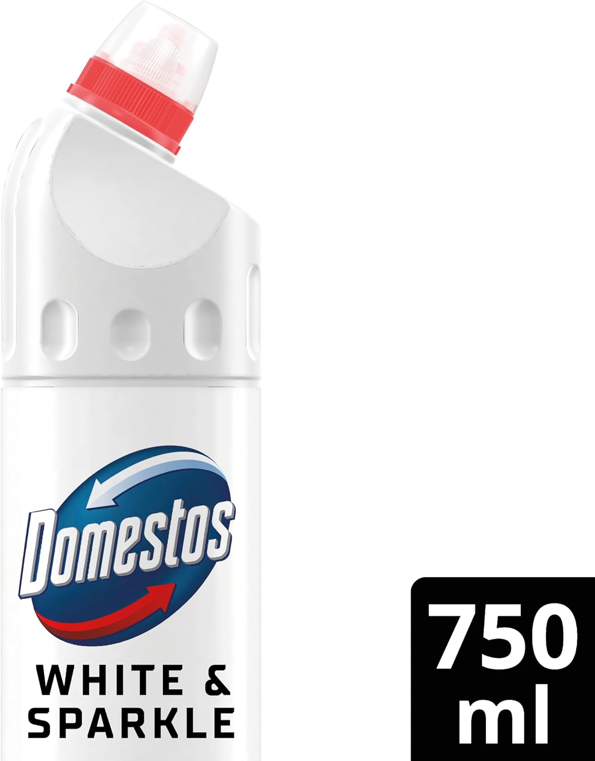 Domestos White & Sparkle Thick Bleach disinfectant that eliminates 99.99% of bacteria and viruses* unstoppable whitening power 750 ml — image 2