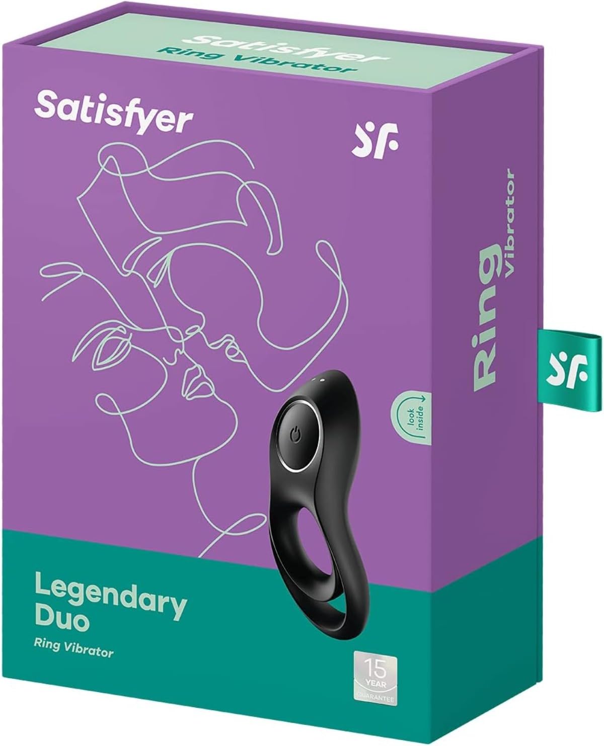 Anillo vibrador | Recargable | Silicona suave | 12 modos de vibración | Resistente al agua (IPX7) |